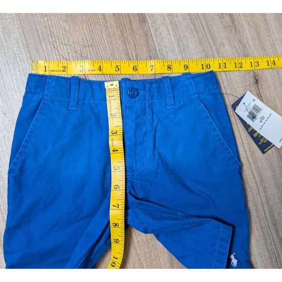 NWT Polo Ralph Lauren Size 4T Shorts Blue Cotton Pony MSRP 40$ - Picture 8 of 9